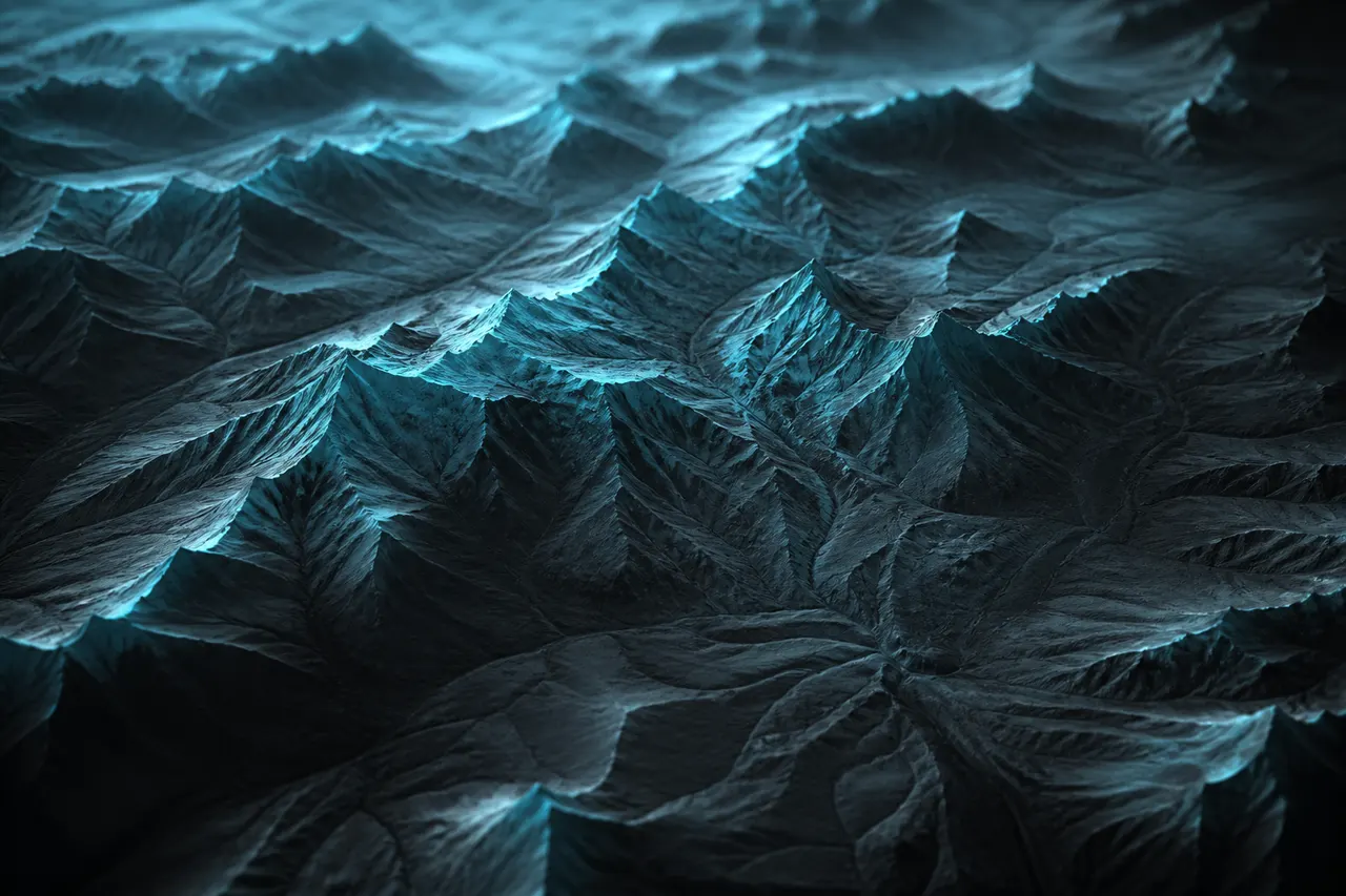 Örnek proje görseli: 3D arazi modeli